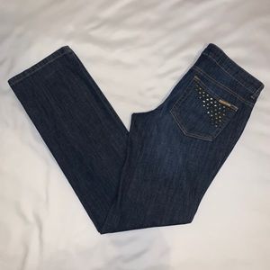 Michael Kors Denim Jeans size 6 Boot Cut